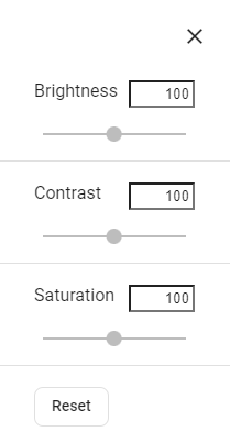 Filters setting