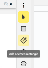 Add oriented rectangle button