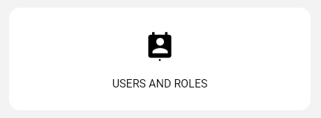 Users and roles